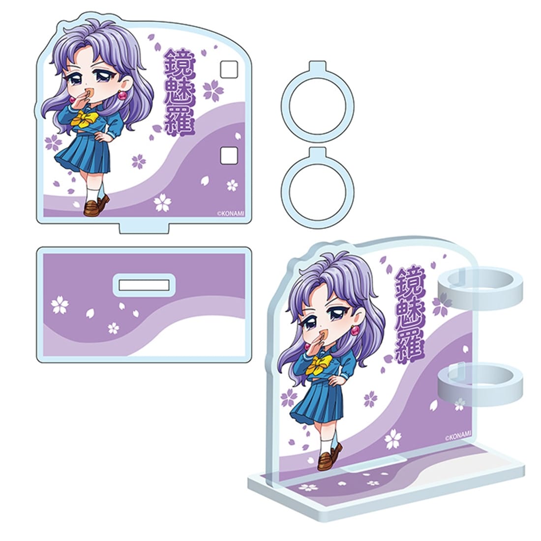 【ときめきメモリアル】アクリル歯ブラシスタンド 鏡魅羅 鏡魅羅