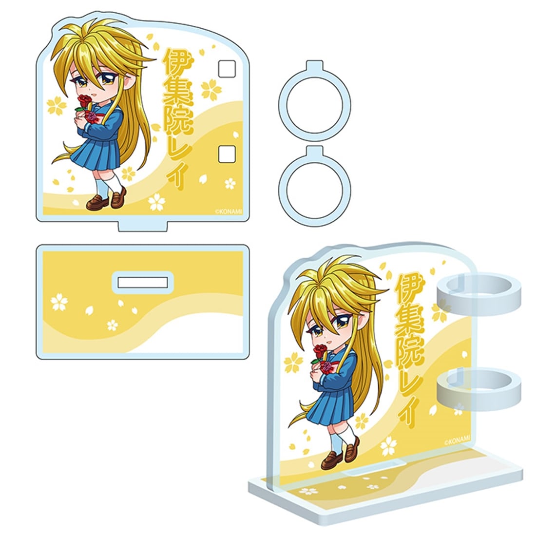 【ときめきメモリアル】アクリル歯ブラシスタンド 伊集院レイ（女子制服） 伊集院レイ（女子制服）