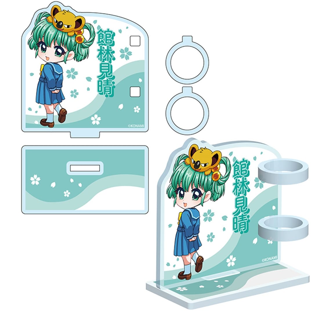 【ときめきメモリアル】アクリル歯ブラシスタンド 館林見晴 館林見晴