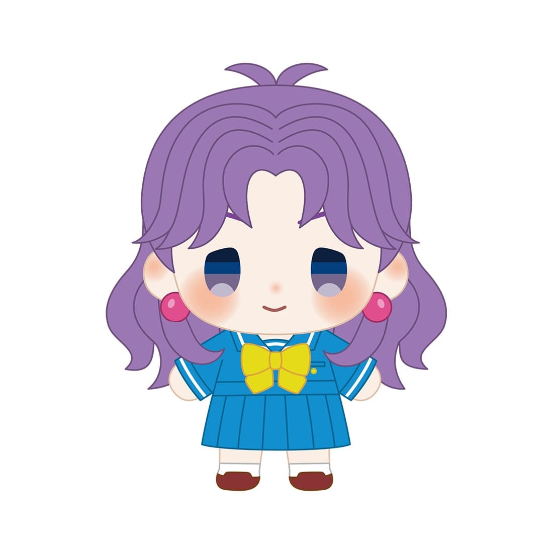 ときめきメモリアル　ぬいぐるみキーホルダー　鏡 魅羅 鏡 魅羅