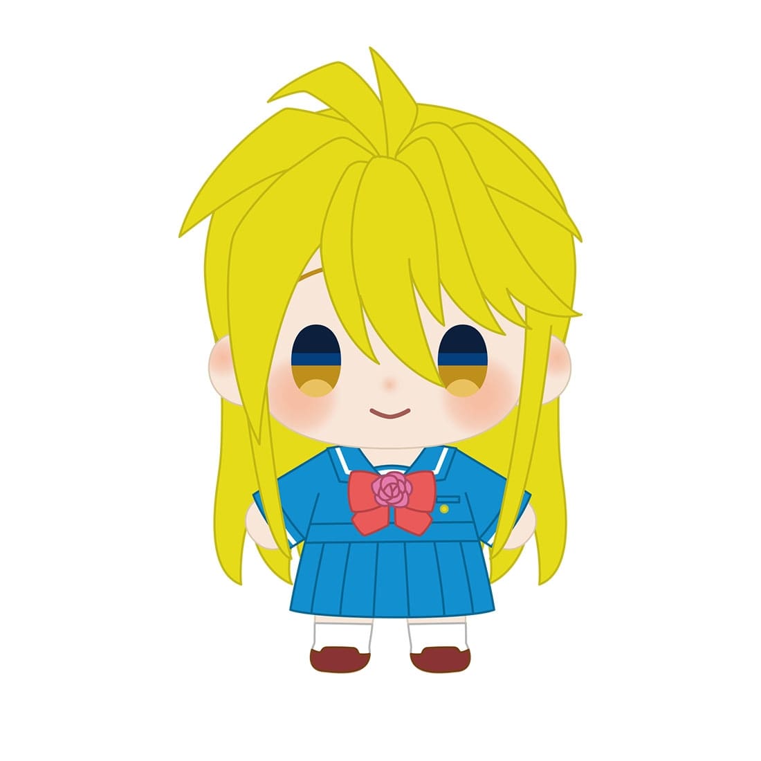 ときめきメモリアル　ぬいぐるみキーホルダー　伊集院 レイ(女子制服) 伊集院 レイ(女子制服)