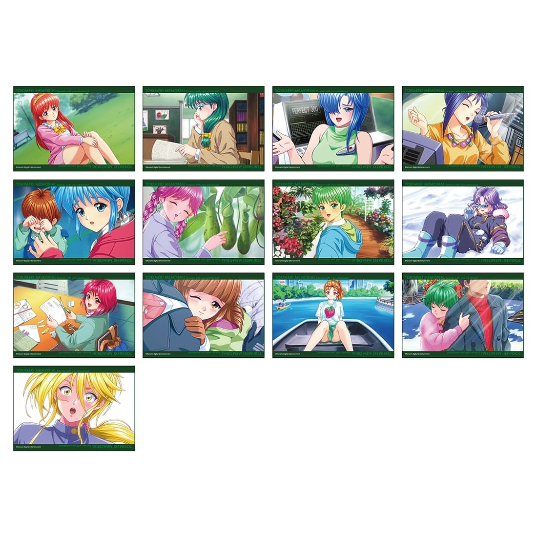 ときめきメモリアル　クリアブロマイド(ランダム)　新グラフィック ランダム