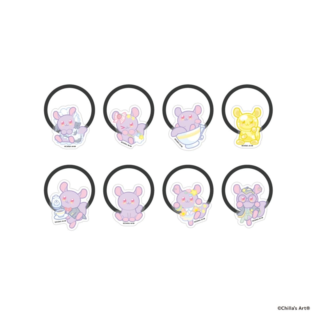 Chilla's Art×オシアド トレーディングヘアゴム【チラ丸ver】BOX BOX
