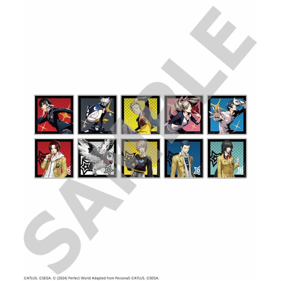 ペルソナ5 ザ・ロイヤル ＆ ペルソナ５：The Phantom X トレーディングアクリルコースタースタンド【BOX】 BOX