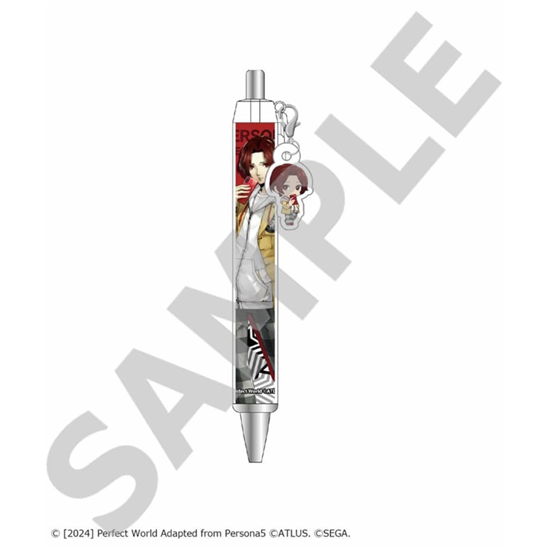 ペルソナ5 ザ・ロイヤル ＆ ペルソナ５：The Phantom X キャラクターボールペン(チャーム付き)【P5X主人公】 P5X主人公
