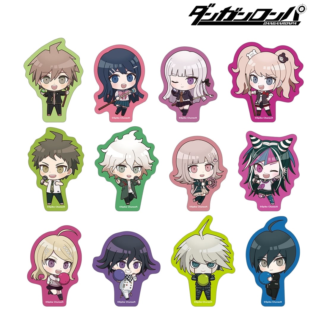 ダンガンロンパシリーズ トレーディング ちびキャラ アクティビティver. ダイカットステッカー(単位/BOX) BOX