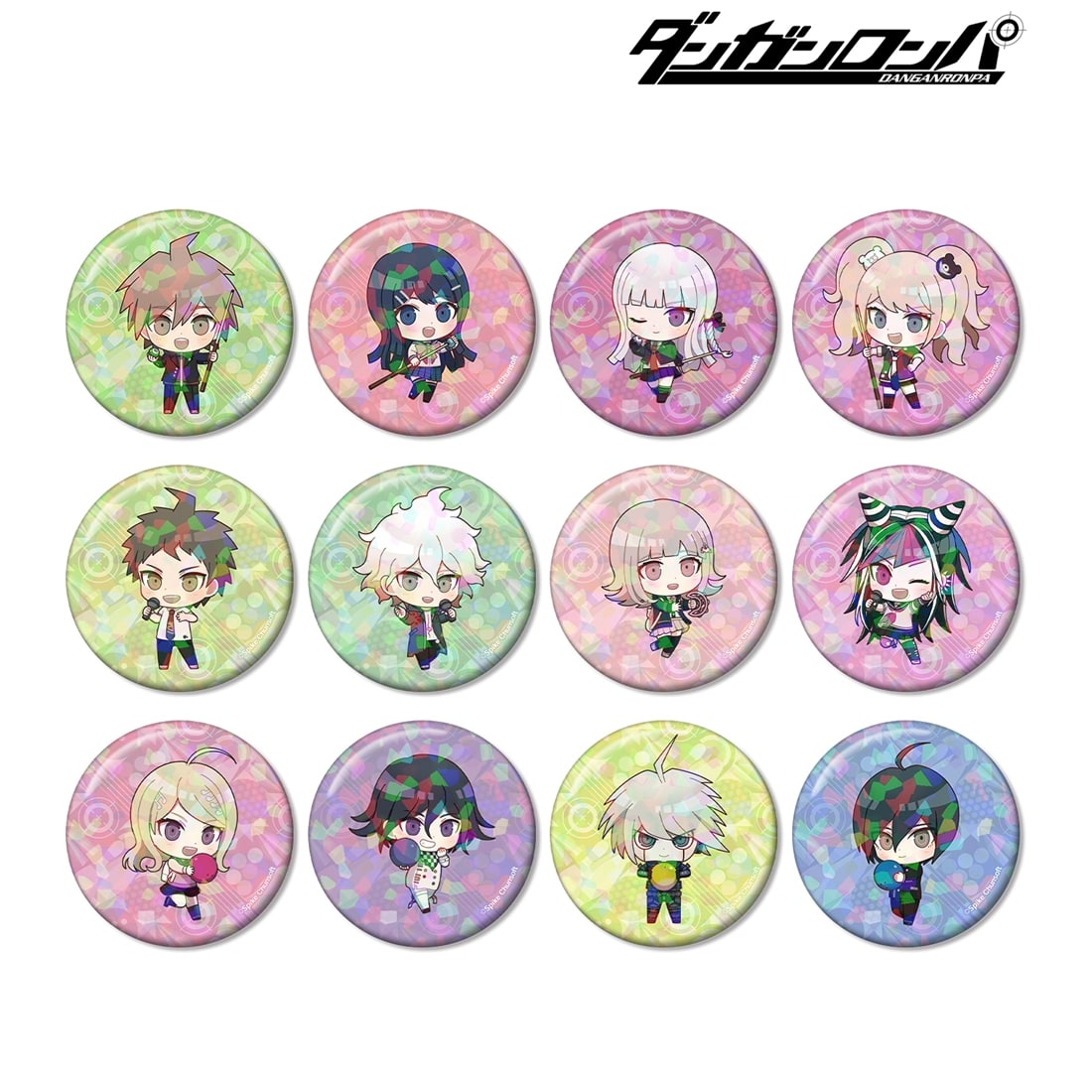 ダンガンロンパシリーズ トレーディング ちびキャラ アクティビティver. ホログラム缶バッジ(単位/単品) 単品