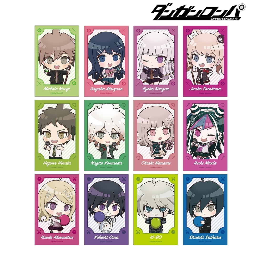 ダンガンロンパシリーズ トレーディング ちびキャラ アクティビティver. イラストカード(単位/BOX) BOX