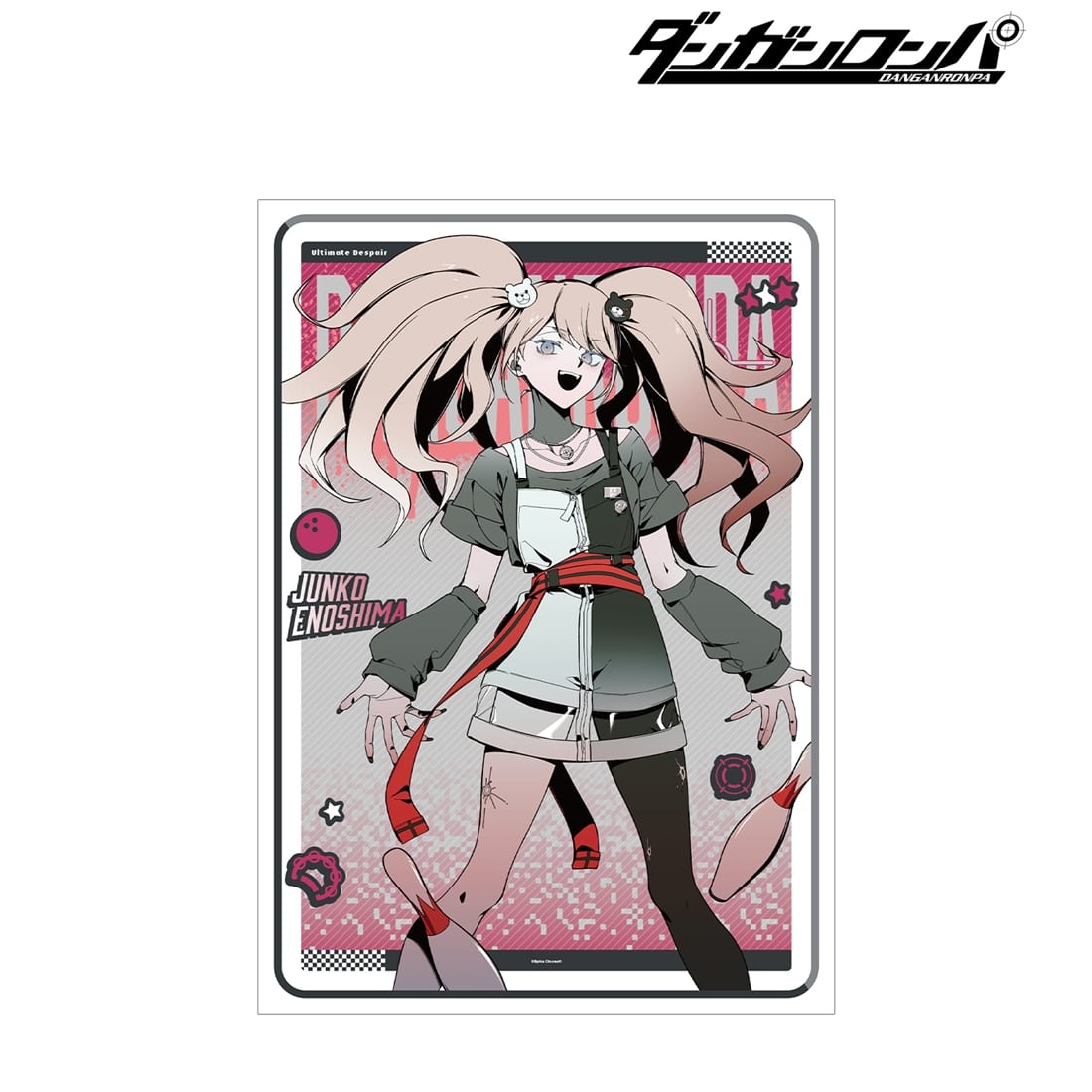 ダンガンロンパシリーズ しづさんイラスト 江ノ島盾子 スポーティルックver. A3マット加工ポスター 江ノ島盾子