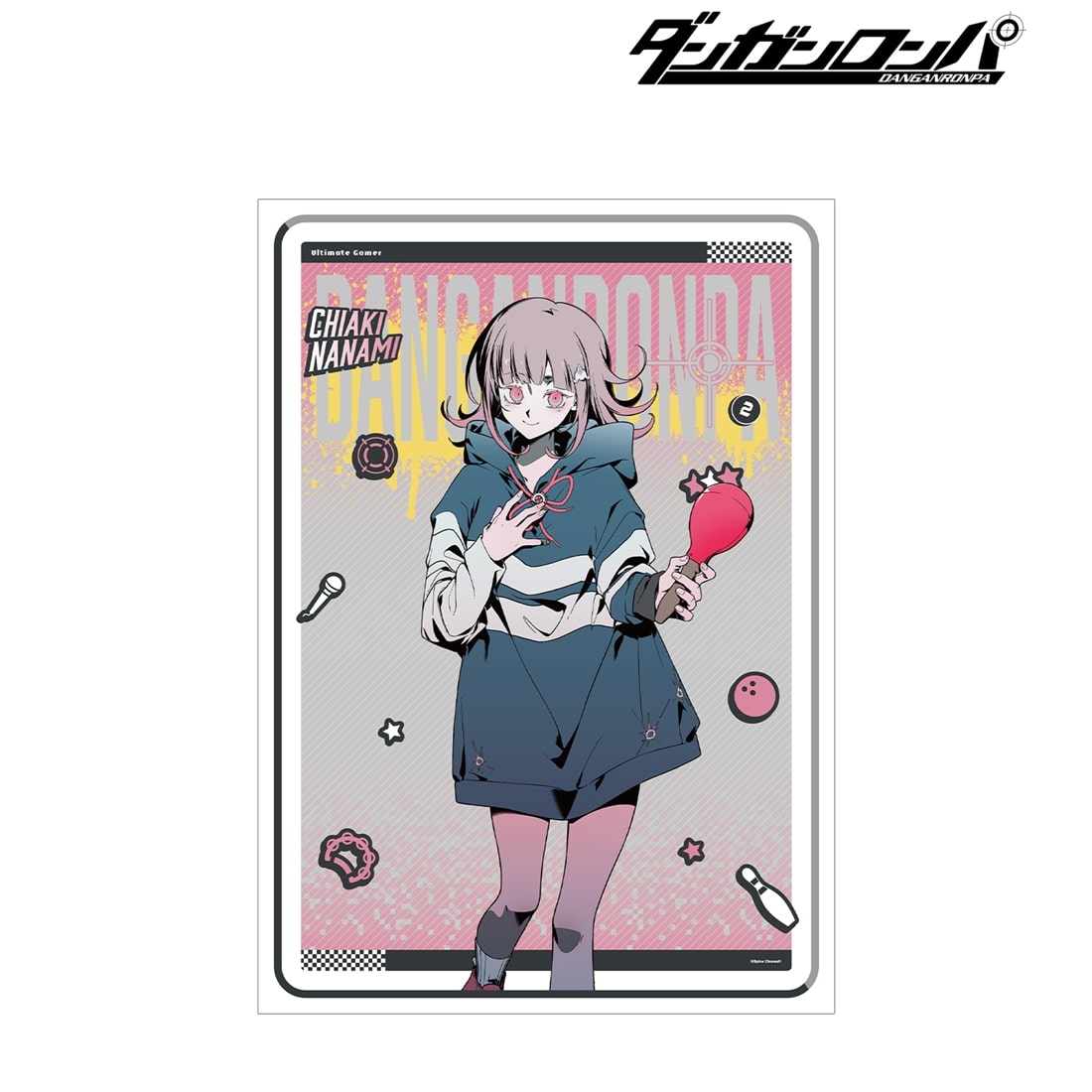 ダンガンロンパシリーズ しづさんイラスト 七海千秋 スポーティルックver. A3マット加工ポスター 七海千秋