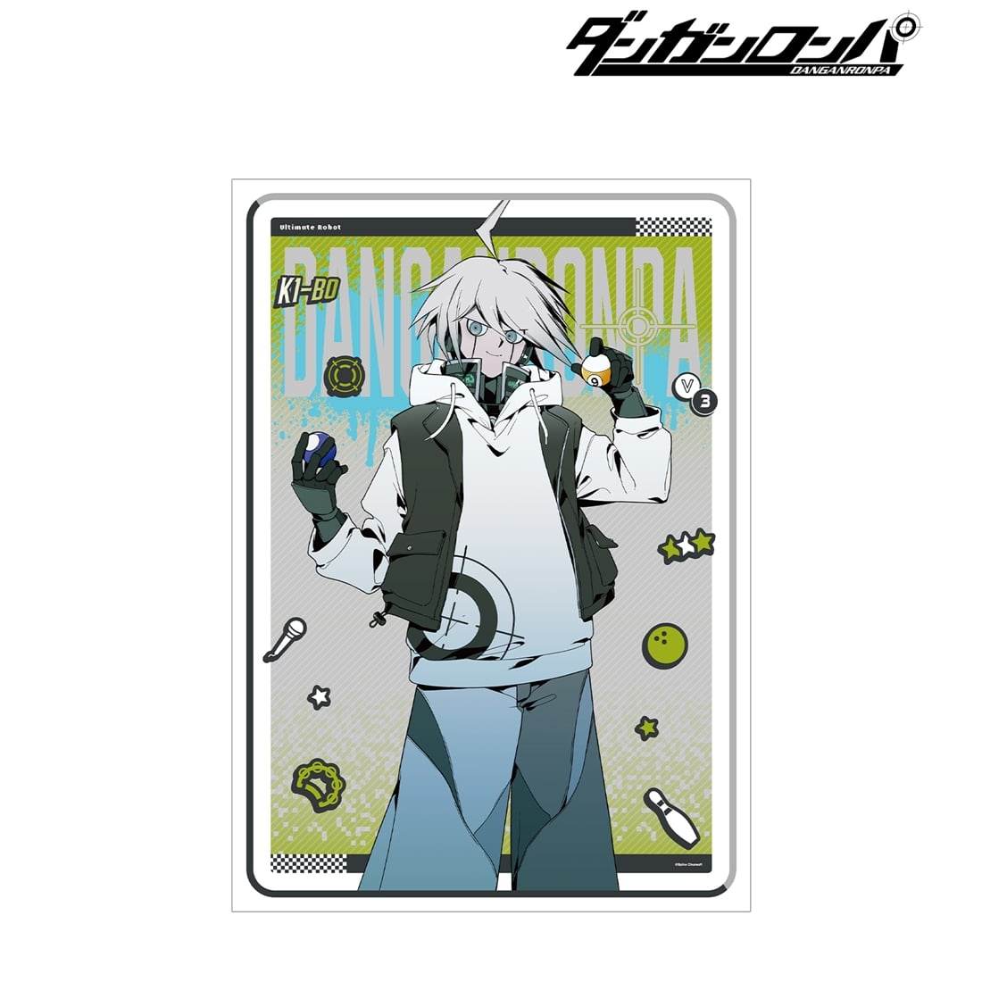 ダンガンロンパシリーズ しづさんイラスト キーボ スポーティルックver. A3マット加工ポスター キーボ