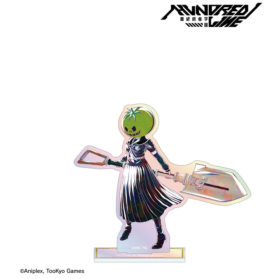 HUNDRED LINE -最終防衛学園- 大鈴木くらら Ani-Art オーロラアクリルスタンド 大鈴木くらら