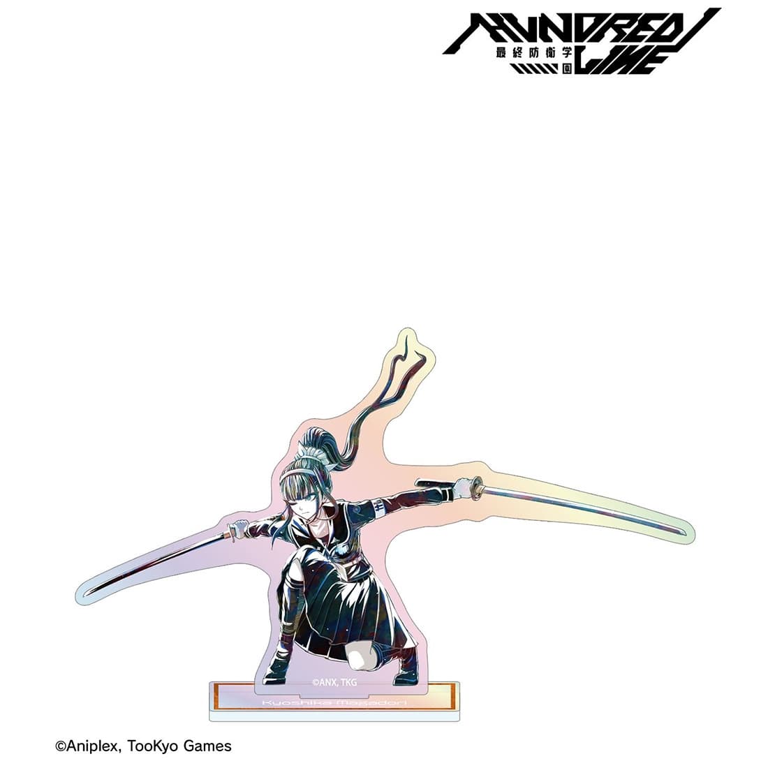HUNDRED LINE -最終防衛学園- 凶鳥狂死香 Ani-Art オーロラアクリルスタンド 凶鳥狂死香