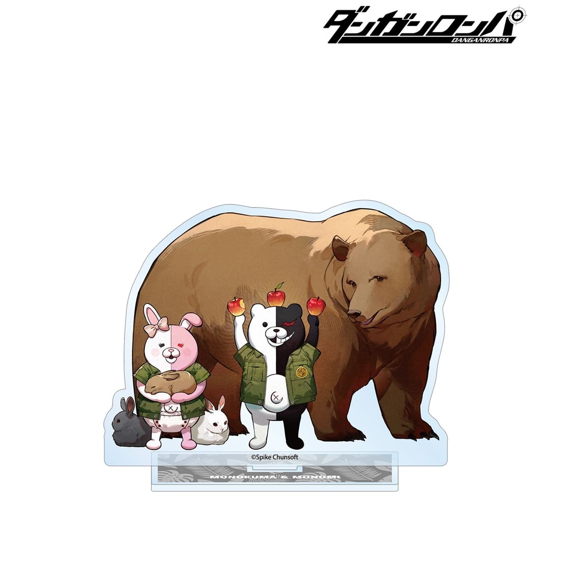 ダンガンロンパシリーズ 野崎つばたさんイラスト モノクマ&モノミ 飼育係ver. BIGアクリルスタンド モノクマ&モノミ