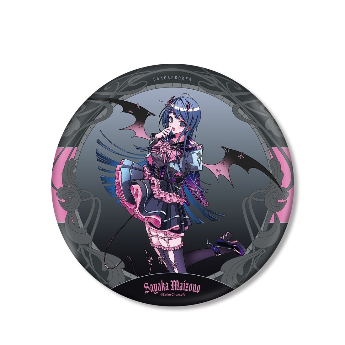 ダンガンロンパ めつぶしあんこさんイラスト 舞園さやか 天使と悪魔ver. 第2弾 BIG缶バッジ 舞園さやか