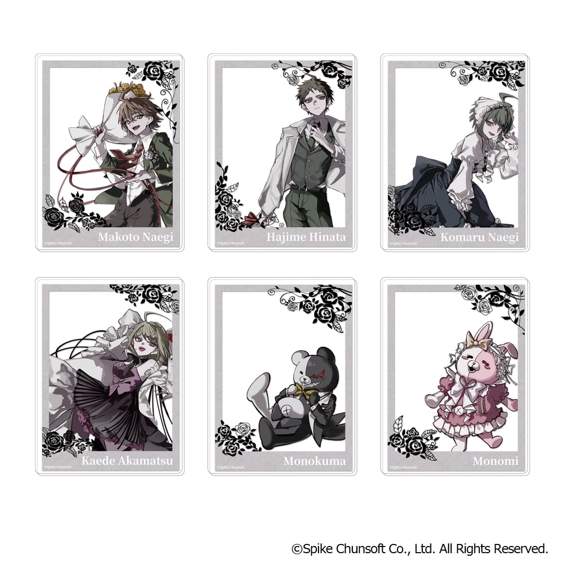 ダンガンロンパシリーズ 15周年記念イラスト トレーディングアクリルカード コンプリートセット コンプリートセット