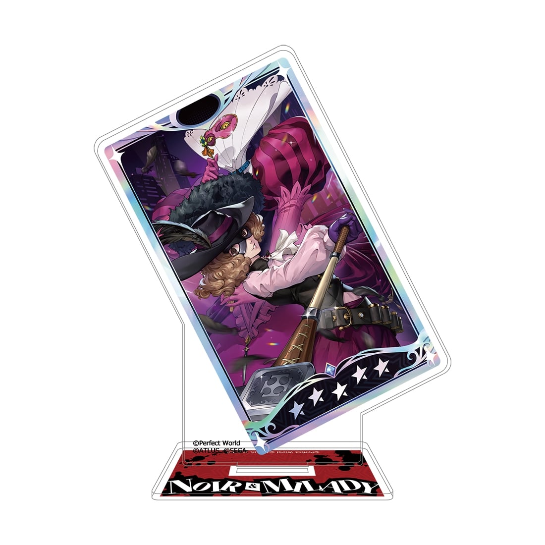 ペルソナ5: The Phantom X アクリルスタンド ノワール＆ミラディ ノワール＆ミラディ