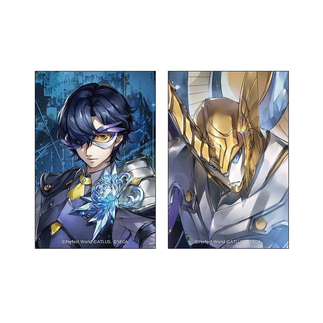 ペルソナ5: The Phantom X スクエア缶バッジ2種セット チェリッシュ＆アマルテア チェリッシュ＆アマルテア