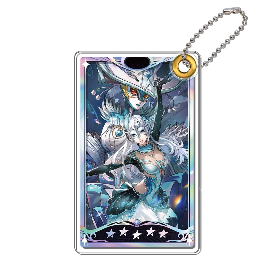 ペルソナ5: The Phantom X アクリルスライドキーホルダー 琴音・アイスストーム＆テルプシコレー 琴音・アイスストーム＆テルプシコレー