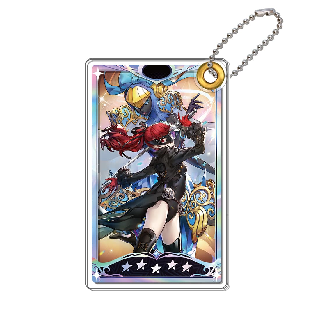 ペルソナ5: The Phantom X アクリルスライドキーホルダー ヴァイオレット＆サンドリヨン ヴァイオレット＆サンドリヨン