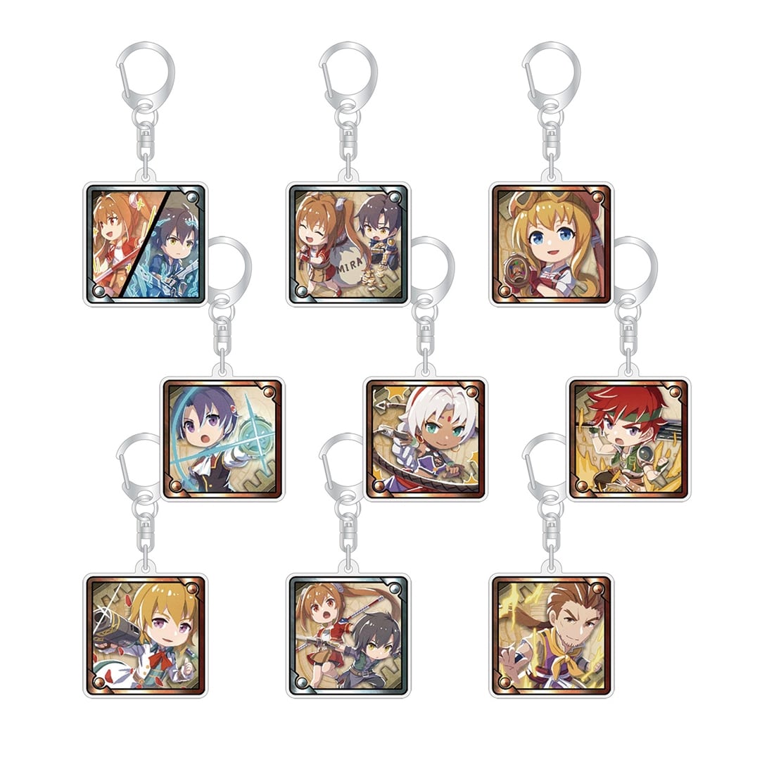 空の軌跡 the 1st トレーディングアクリルキーホルダー Ver.B 単品 トレーディングアクリルキーホルダー Ver.B 単品