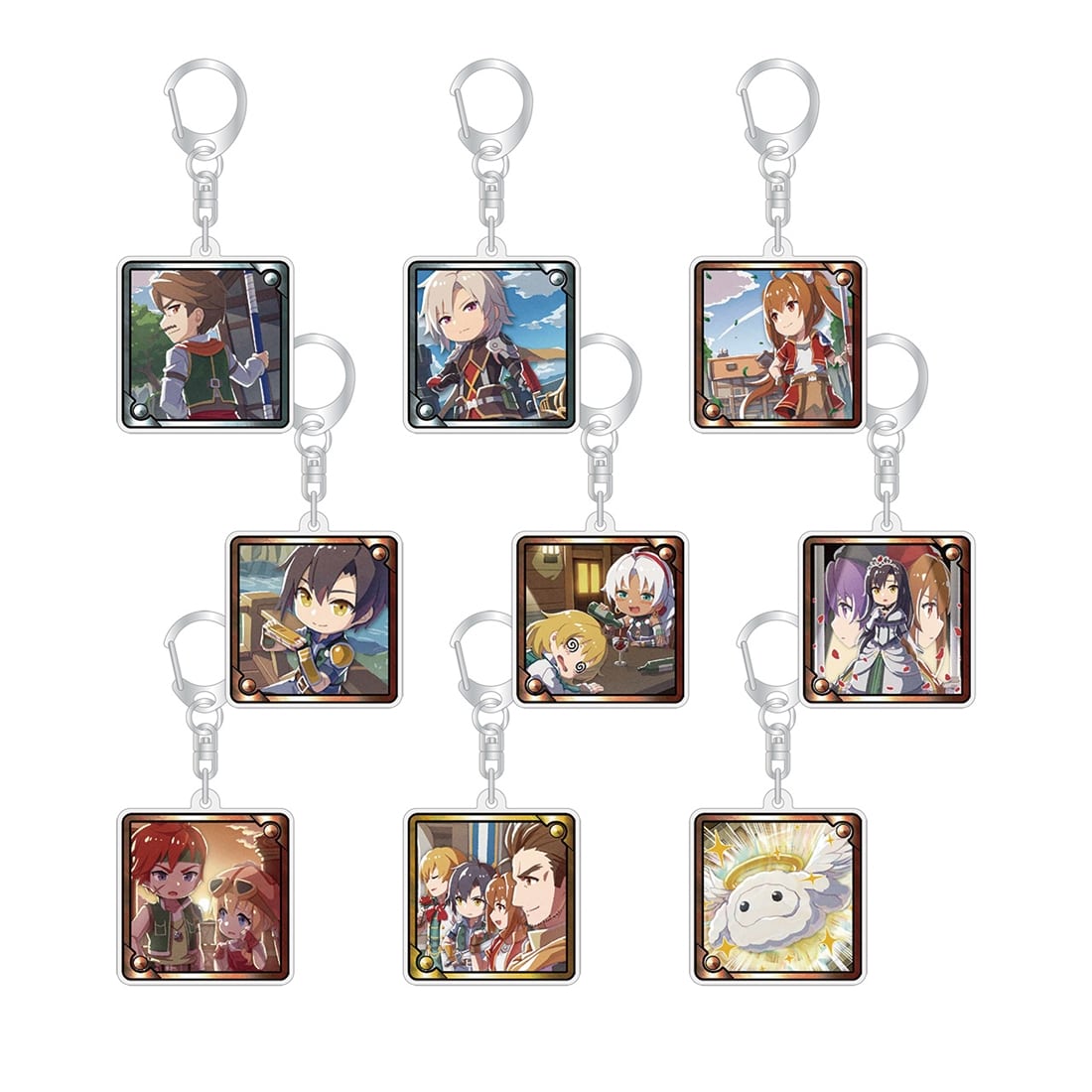 空の軌跡 the 1st トレーディングアクリルキーホルダー Ver.C 単品 トレーディングアクリルキーホルダー Ver.C 単品
