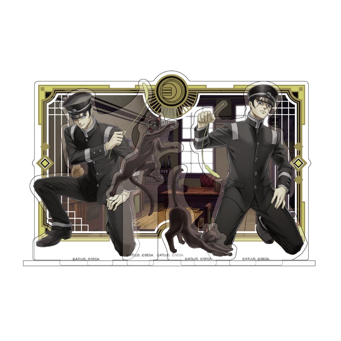 【RAIDOU Remastered: 超力兵団奇譚】アクリルジオラマ 一周年記念イラスト