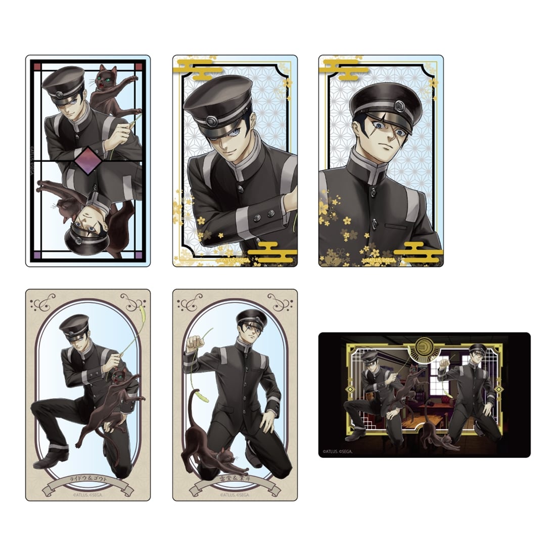 【RAIDOU Remastered: 超力兵団奇譚】トレーディングアクリルカード 一周年記念イラスト トレーディングアクリルカード 一周年記念イラスト 単品