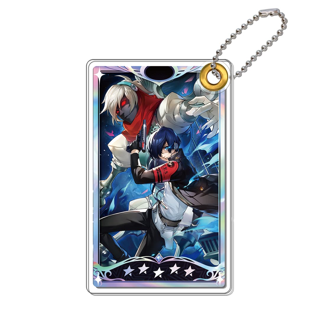 ペルソナ5: The Phantom X アクリルスライドキーホルダー 結城 理＆オルフェウス 結城 理＆オルフェウス