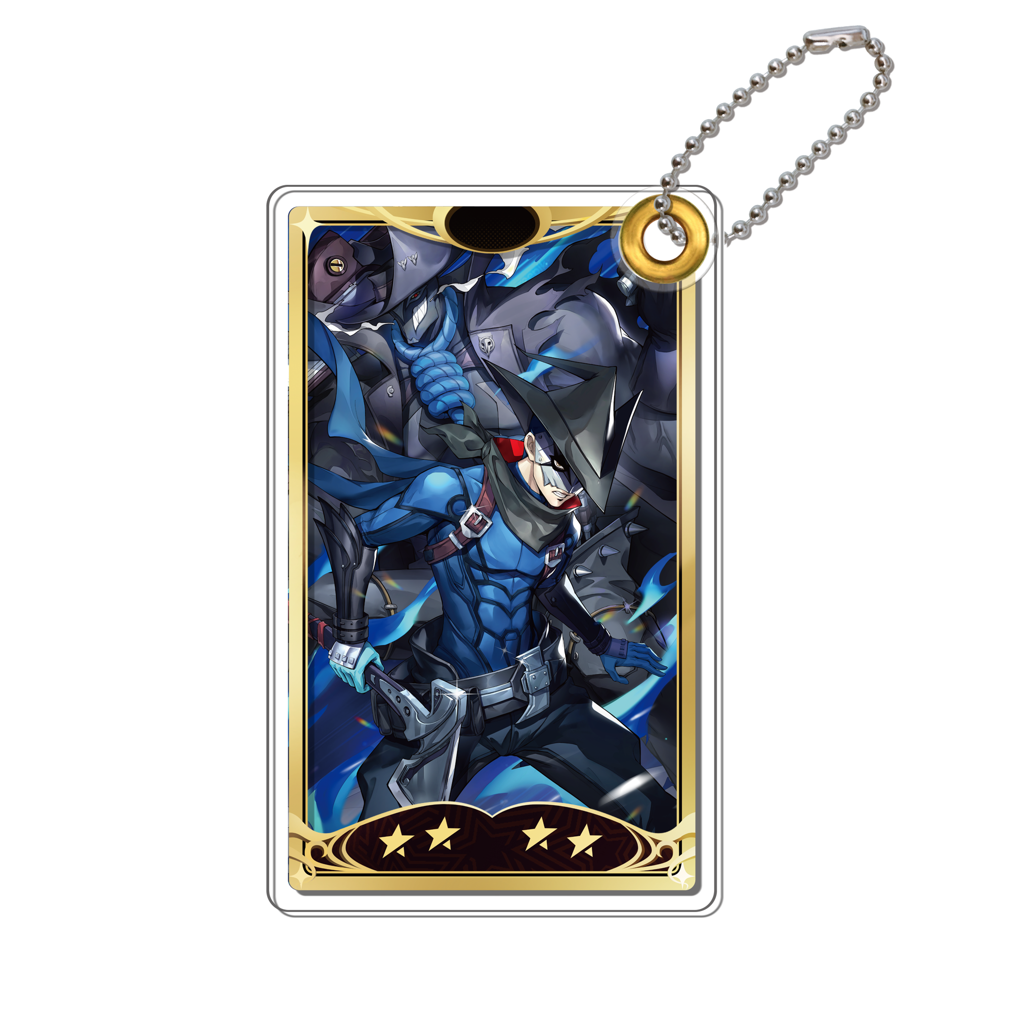 ペルソナ5: The Phantom X アクリルスライドキーホルダー ソイ＆マンドラン 怪盗団 ソイ＆マンドラン