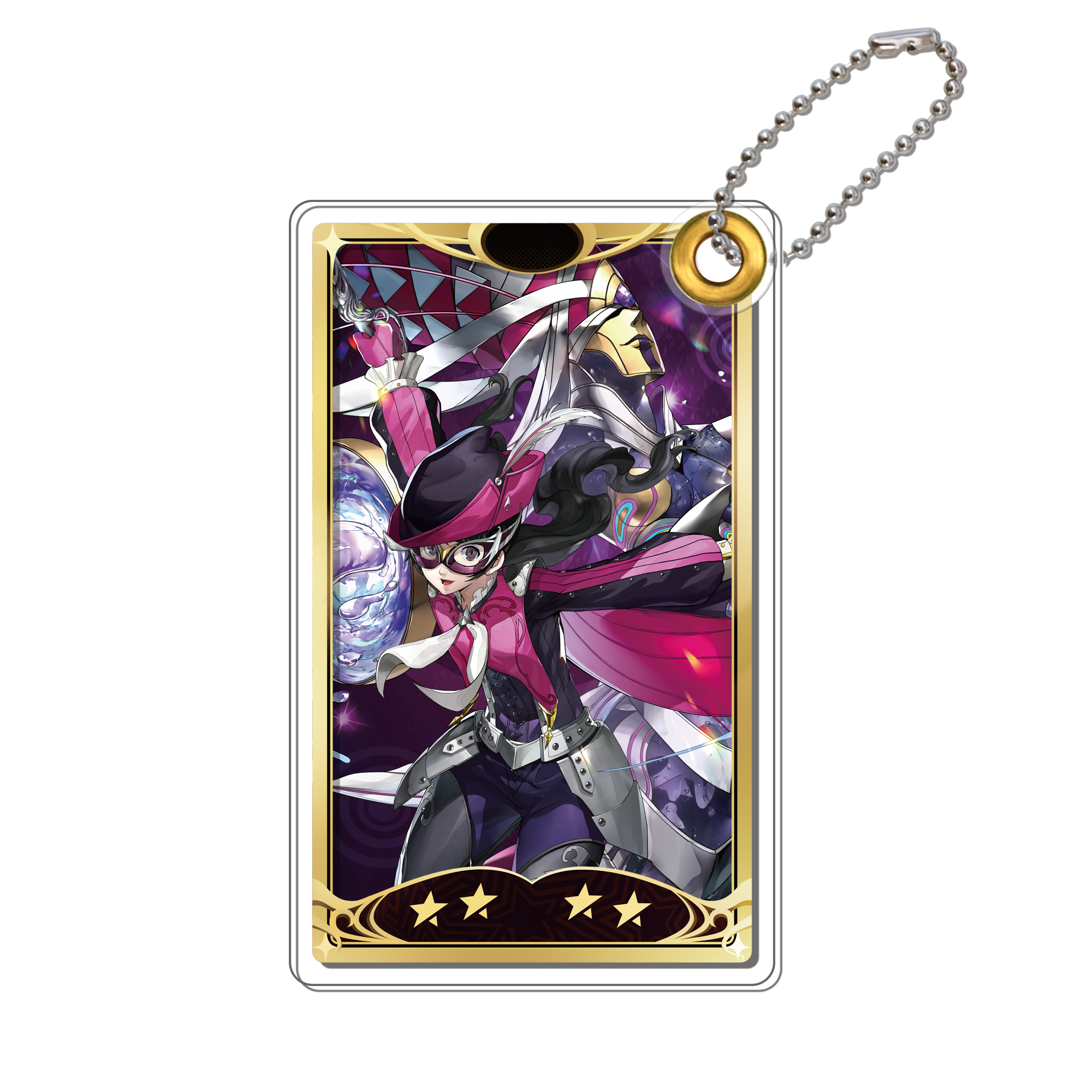 ペルソナ5: The Phantom X アクリルスライドキーホルダー モコ＆プロシムナ 怪ドル モコ＆プロシムナ