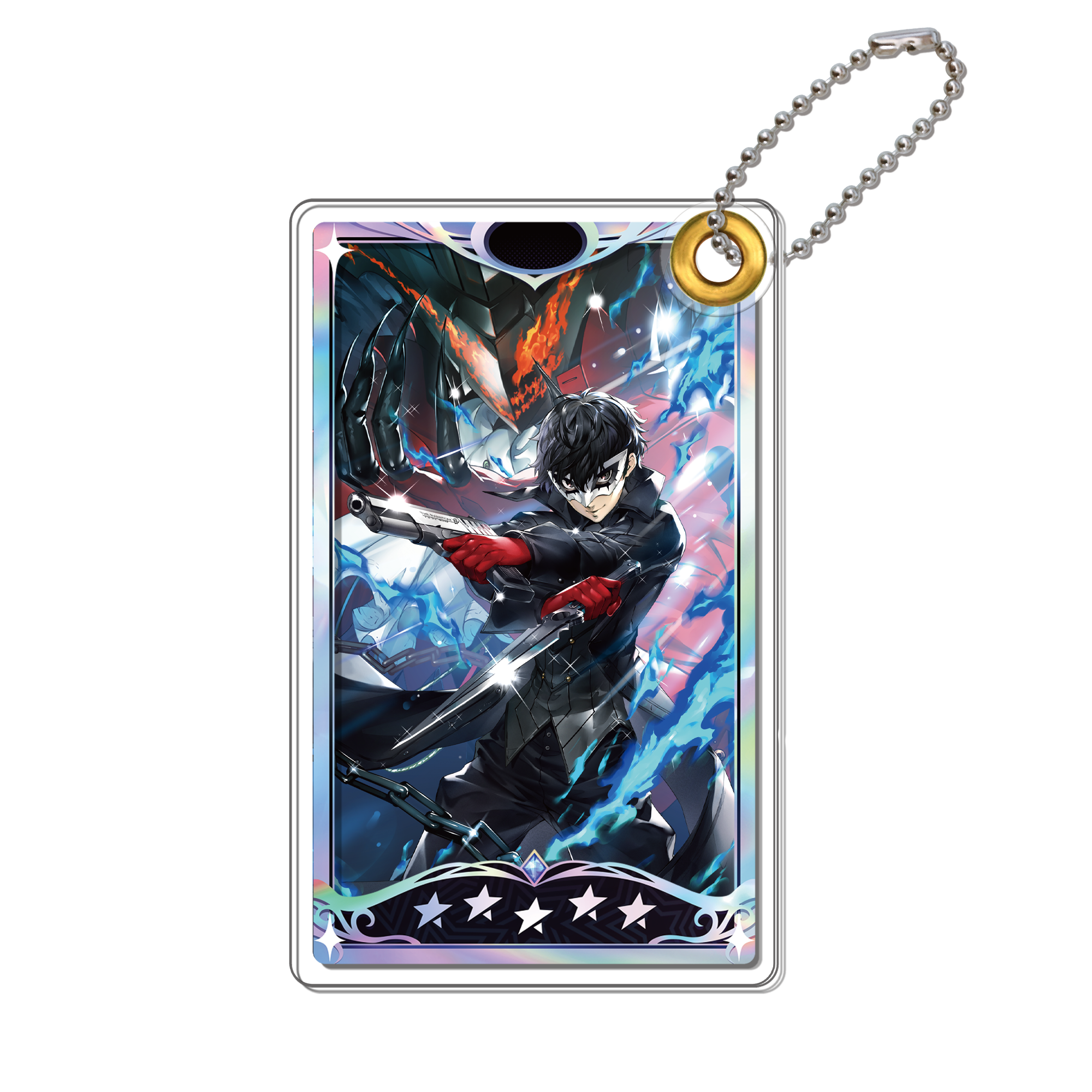 ペルソナ5: The Phantom X アクリルスライドキーホルダー ジョーカー＆アルセーヌ 心の怪盗団 ジョーカー＆アルセーヌ