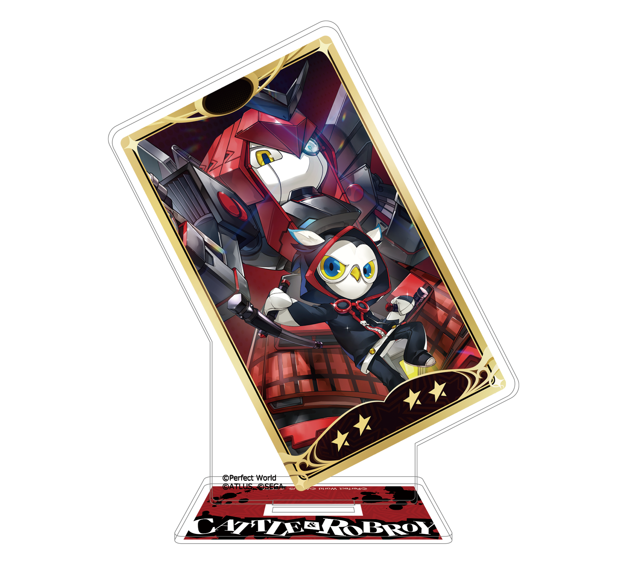 ペルソナ5: The Phantom X アクリルスタンド キャトル＆ロブロイ 怪盗団 キャトル＆ロブロイ