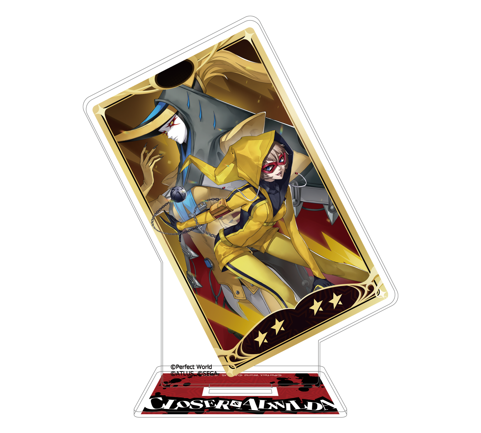 ペルソナ5: The Phantom X アクリルスタンド クローザー＆アルビルダ 怪盗団 クローザー＆アルビルダ