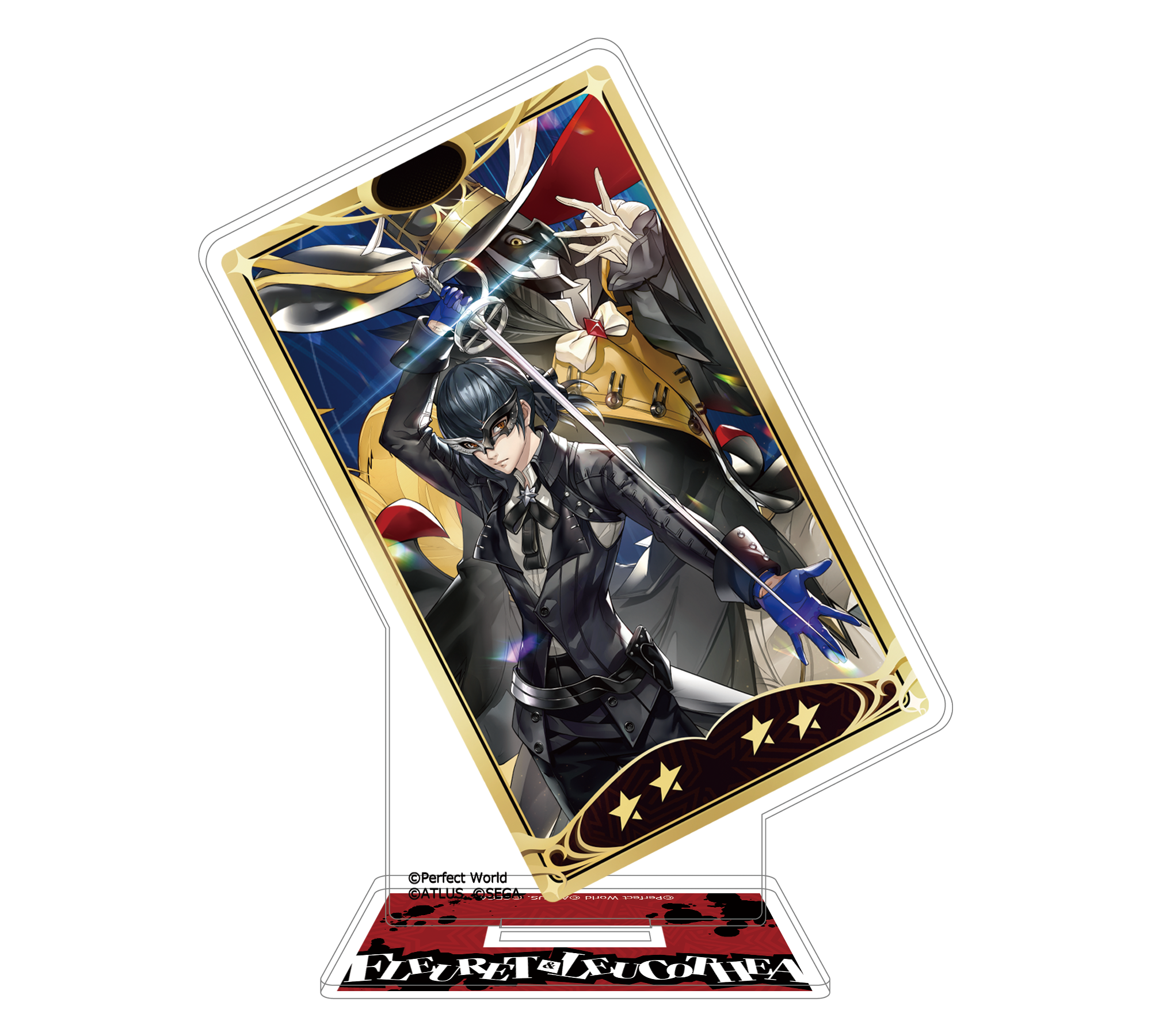 ペルソナ5: The Phantom X アクリルスタンド フルーレ＆レウコテアー 怪ドル フルーレ＆レウコテアー
