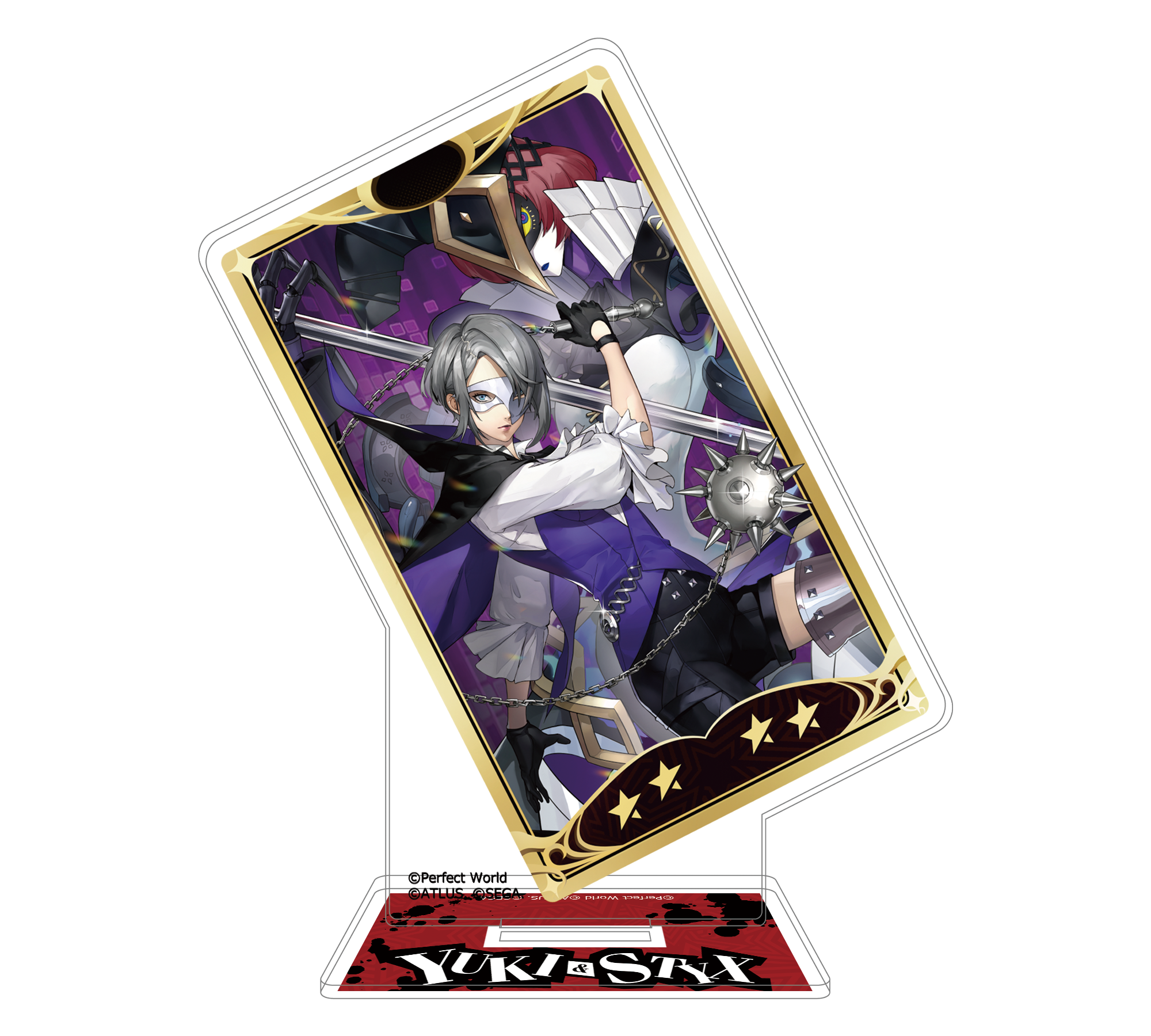 ペルソナ5: The Phantom X アクリルスタンド ユキ＆ステュクス 怪ドル ユキ＆ステュクス