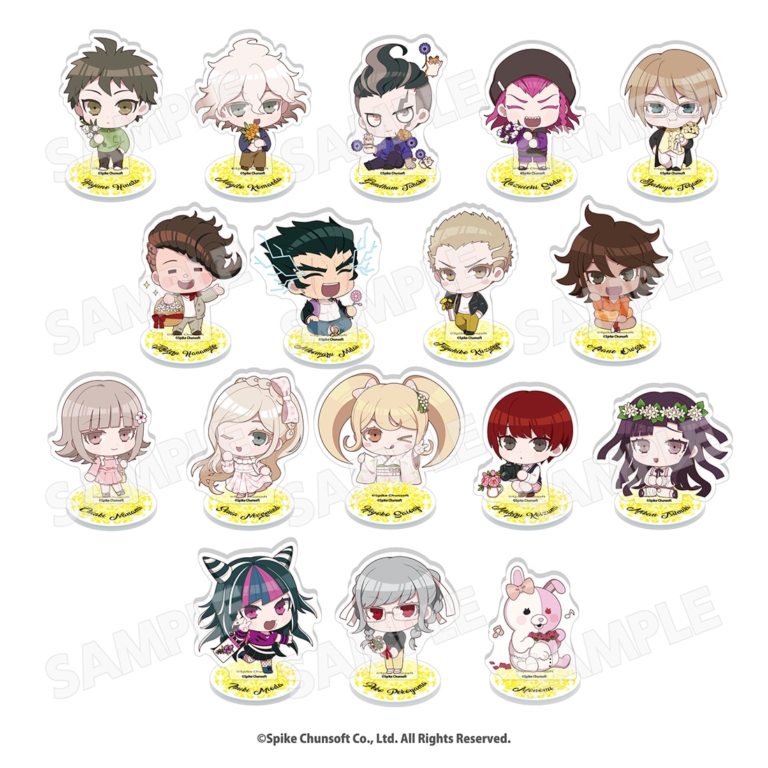 スーパーダンガンロンパ2　コラボ限定アクリルスタンド　ブラインドパッケージ 【全17種】 SDR2 単品（ランダム）