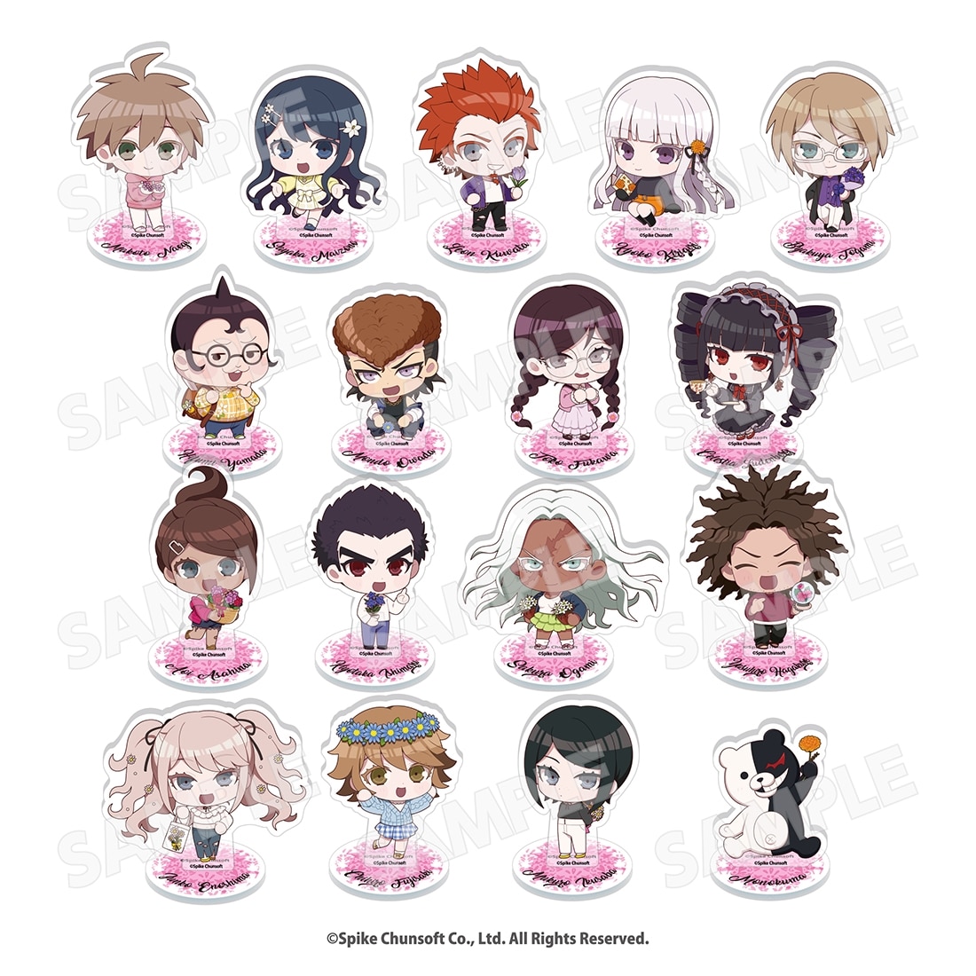 ダンガンロンパ　コラボ限定アクリルスタンド　ブラインドパッケージ 【全17種】 DR 単品（ランダム）