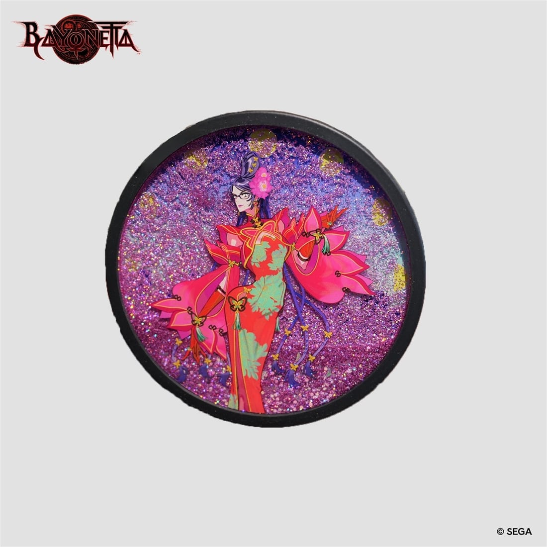 ベヨネッタ グリッターコースター 島崎麻里氏描き下ろしキービジュアルHong Kong 島崎麻里氏描き下ろしキービジュアルHong Kong