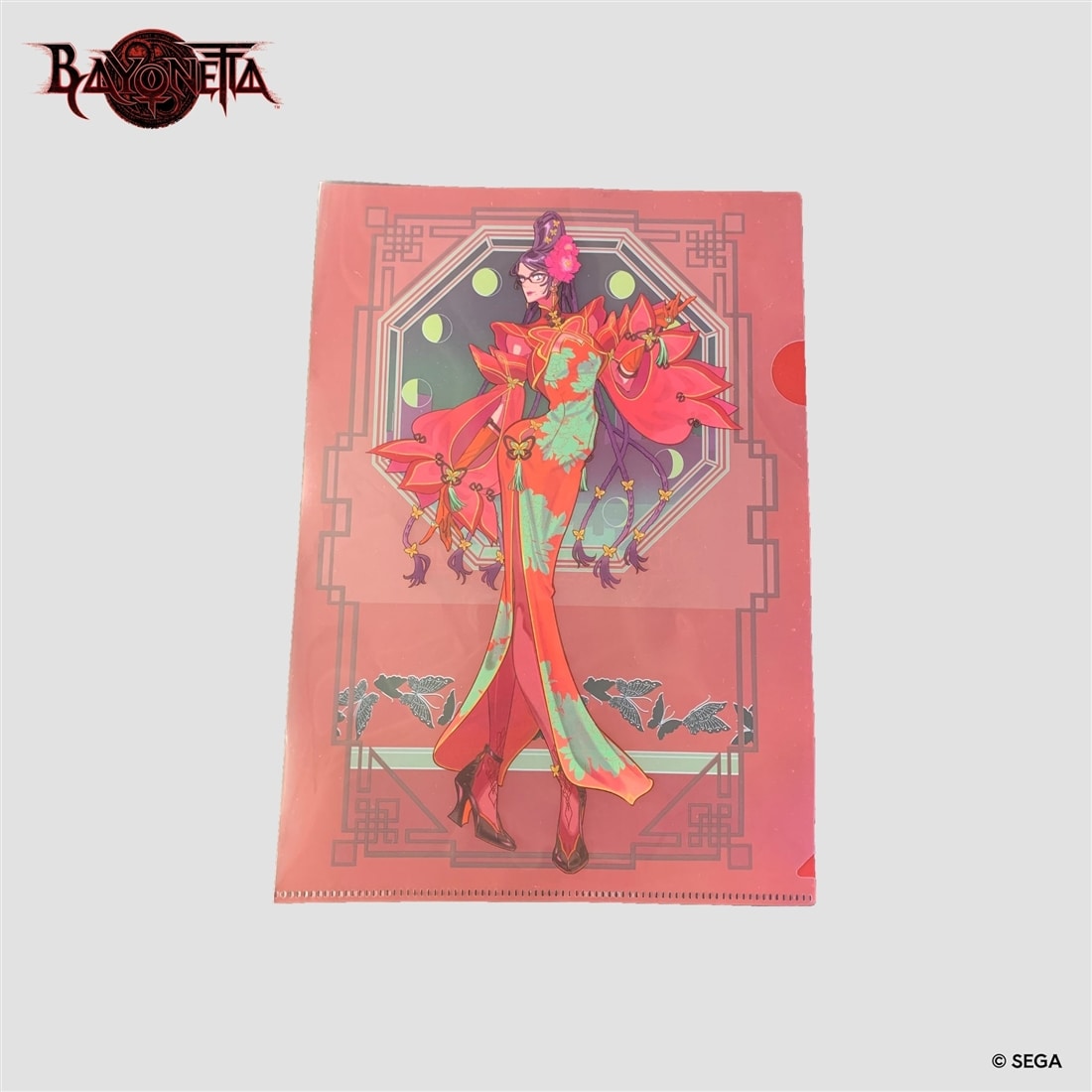 ベヨネッタ 島崎麻里氏描き下ろし クリアフォルダーA4 島崎麻里氏描き下ろし