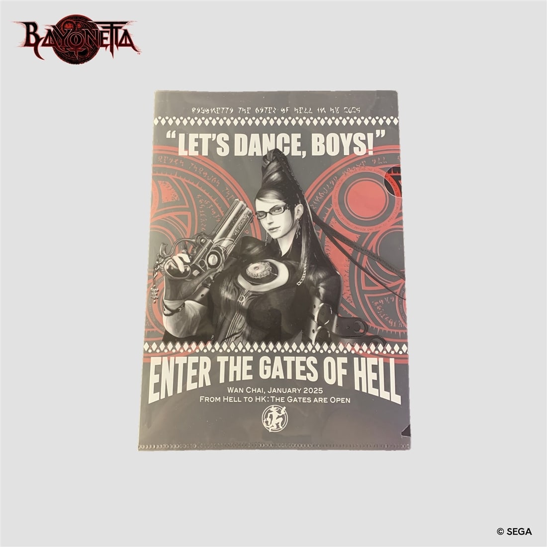 ベヨネッタ The Gates of Hell 香港出店記念 クリアフォルダーA4 The Gates of Hell