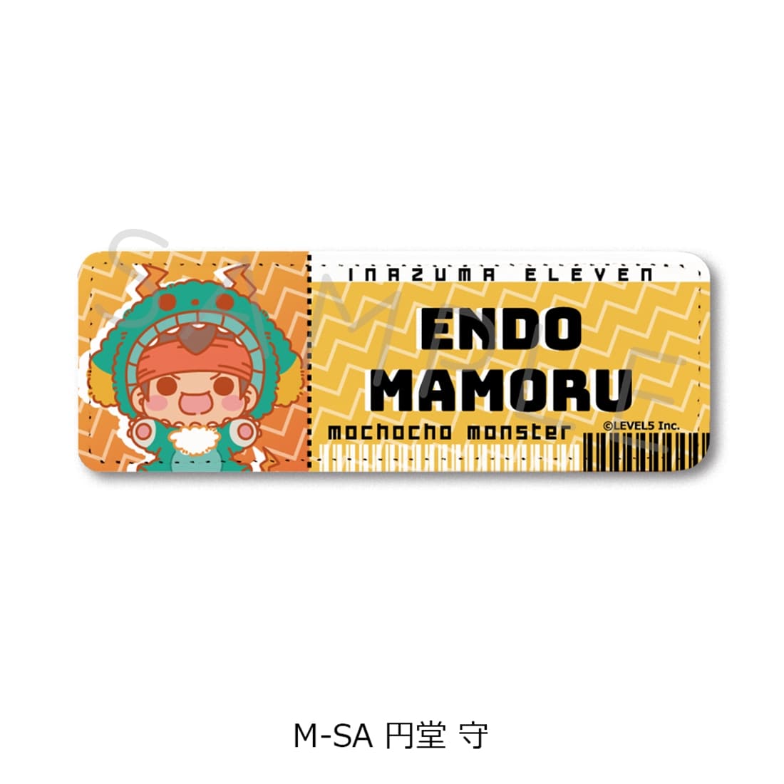 『イナズマイレブン 英雄たちのヴィクトリーロード』レザーバッジ（ロング） M-SA（円堂 守） レザーバッジ（ロング） M-SA（円堂 守）