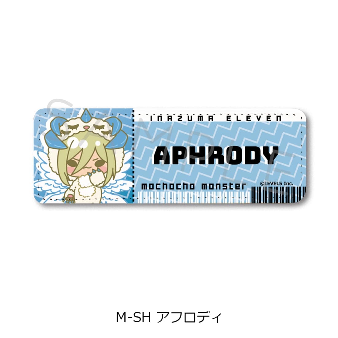 『イナズマイレブン 英雄たちのヴィクトリーロード』レザーバッジ（ロング） M-SH（アフロディ） レザーバッジ（ロング） M-SH（アフロディ）