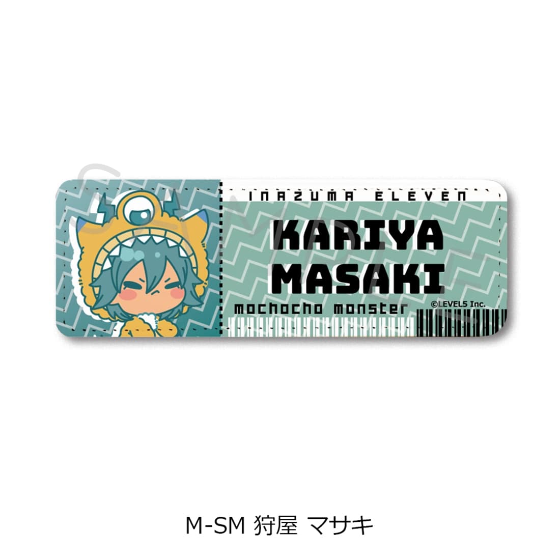 『イナズマイレブン 英雄たちのヴィクトリーロード』レザーバッジ（ロング） M-SM（狩屋 マサキ） レザーバッジ（ロング） M-SM（狩屋 マサキ）