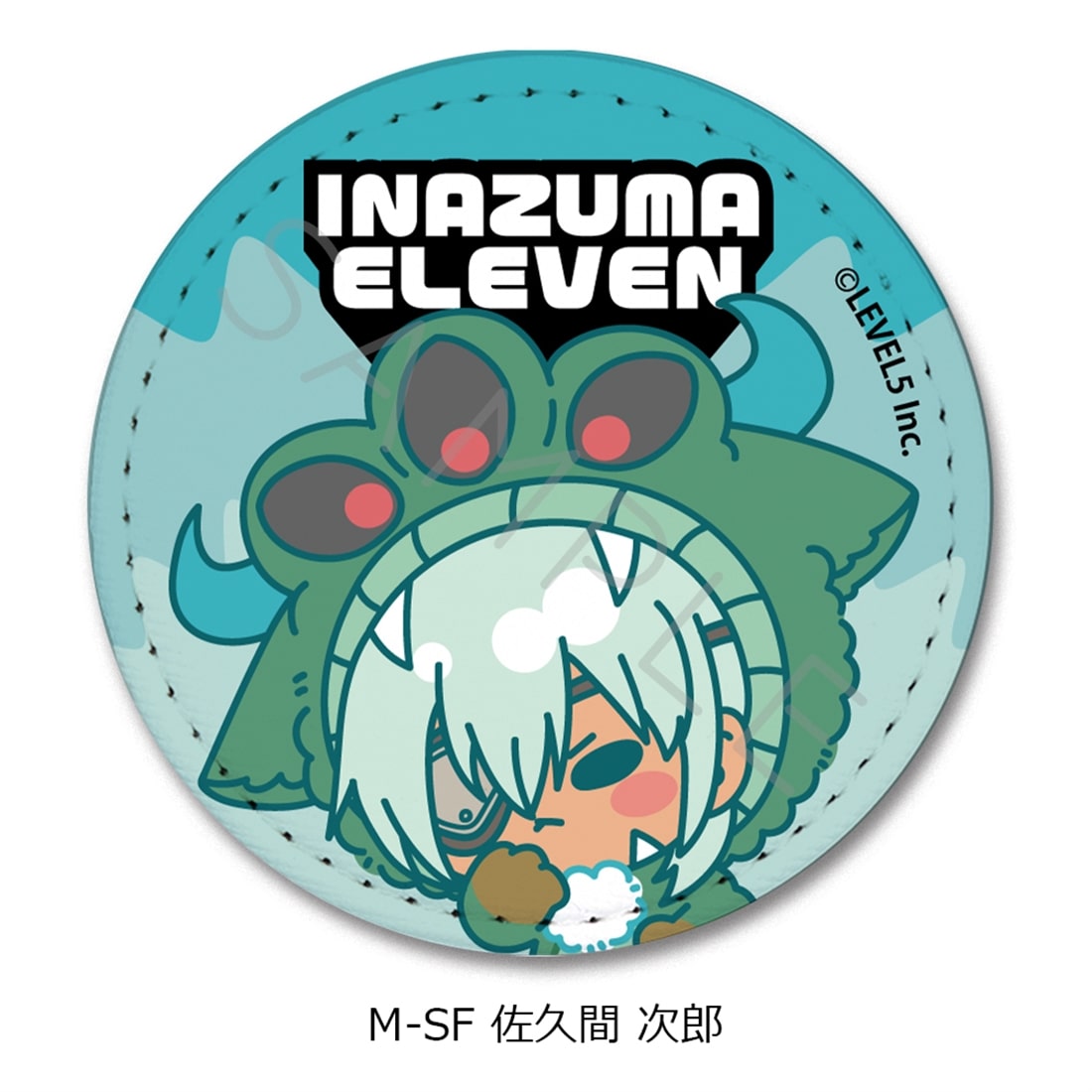 『イナズマイレブン 英雄たちのヴィクトリーロード』レザーバッジ（丸形） M-SF（佐久間 次郎） レザーバッジ（丸形） M-SF（佐久間 次郎）