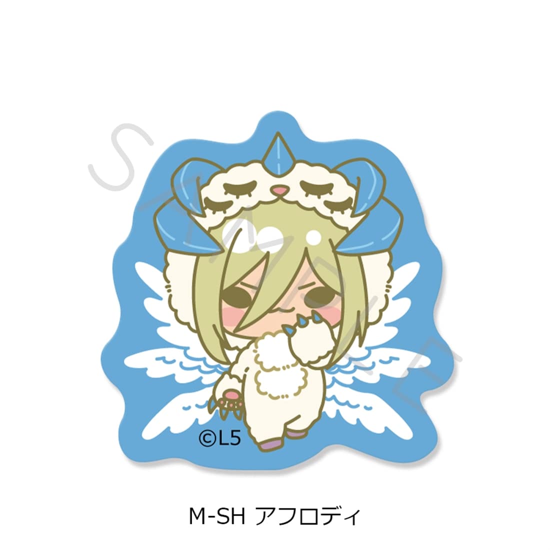 『イナズマイレブン 英雄たちのヴィクトリーロード』クリアダイカットステッカー M-SH（アフロディ） クリアダイカットステッカー M-SH（アフロディ）