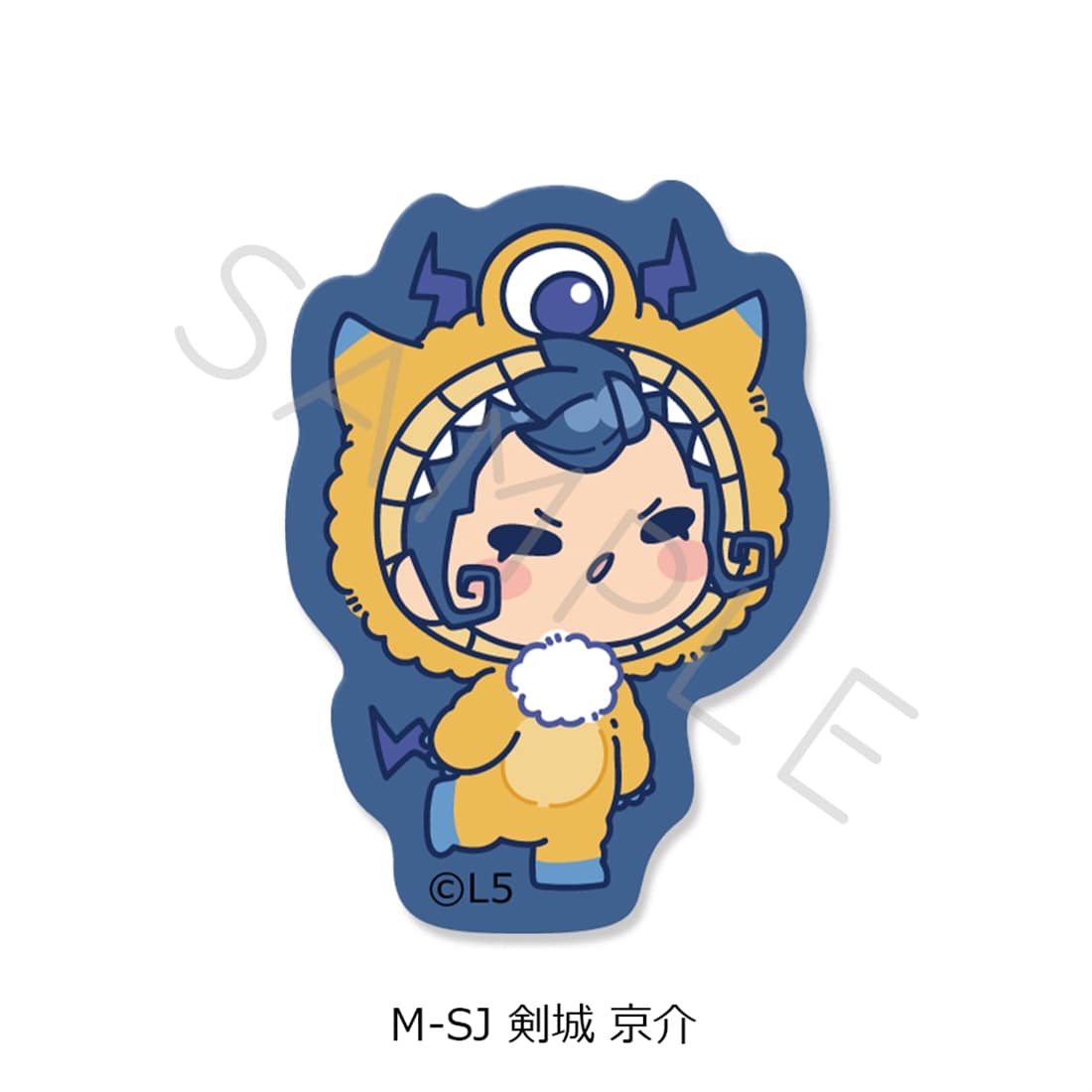 『イナズマイレブン 英雄たちのヴィクトリーロード』クリアダイカットステッカー M-SJ（剣城 京介） クリアダイカットステッカー M-SJ（剣城 京介）