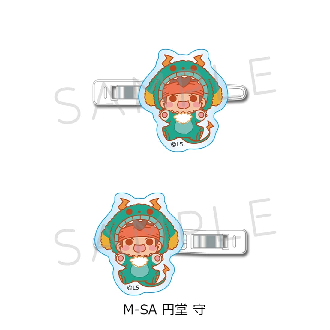 『イナズマイレブン 英雄たちのヴィクトリーロード』前髪クリップ M-SA（円堂 守） 前髪クリップ M-SA（円堂 守）