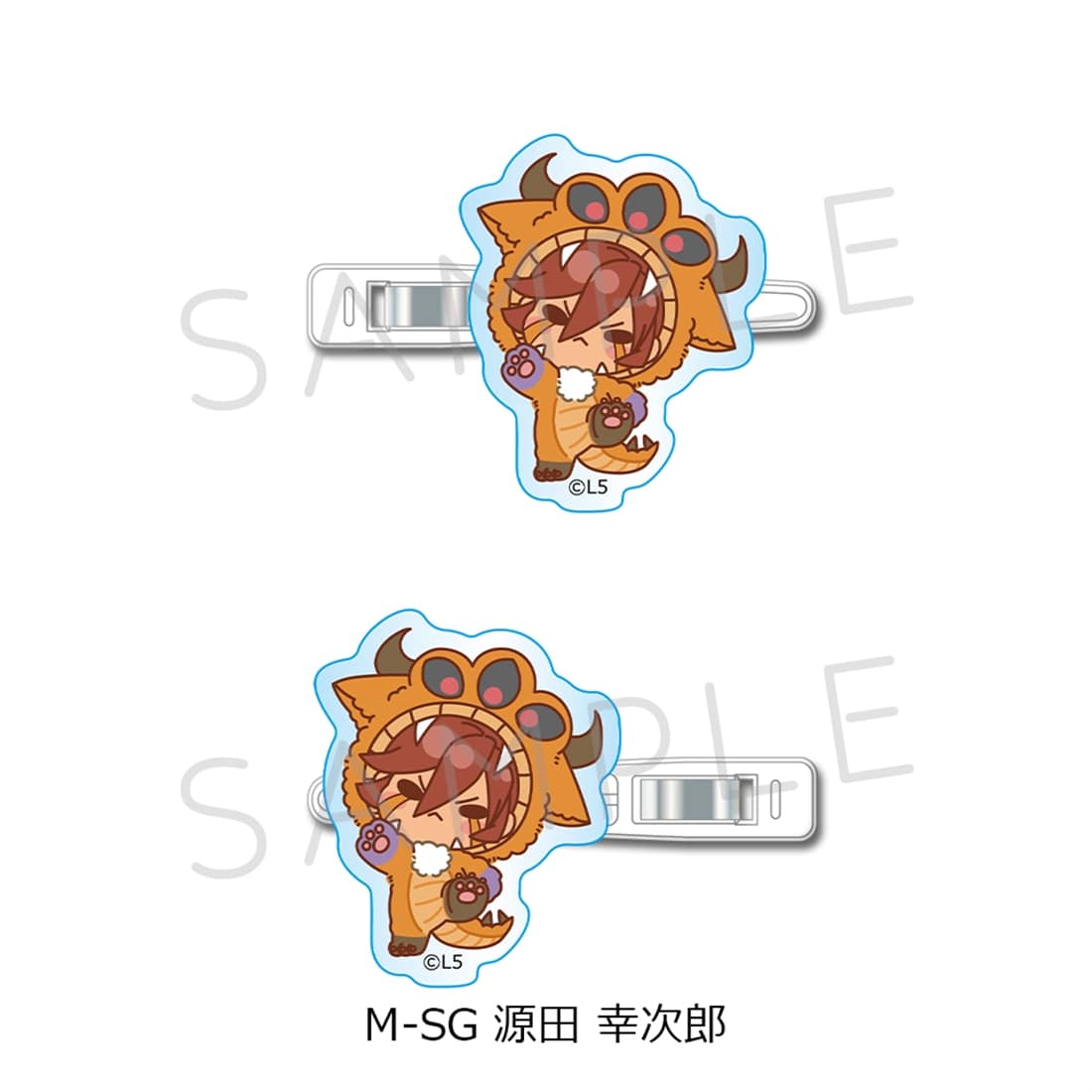 『イナズマイレブン 英雄たちのヴィクトリーロード』前髪クリップ M-SG（源田 幸次郎） 前髪クリップ M-SG（源田 幸次郎）