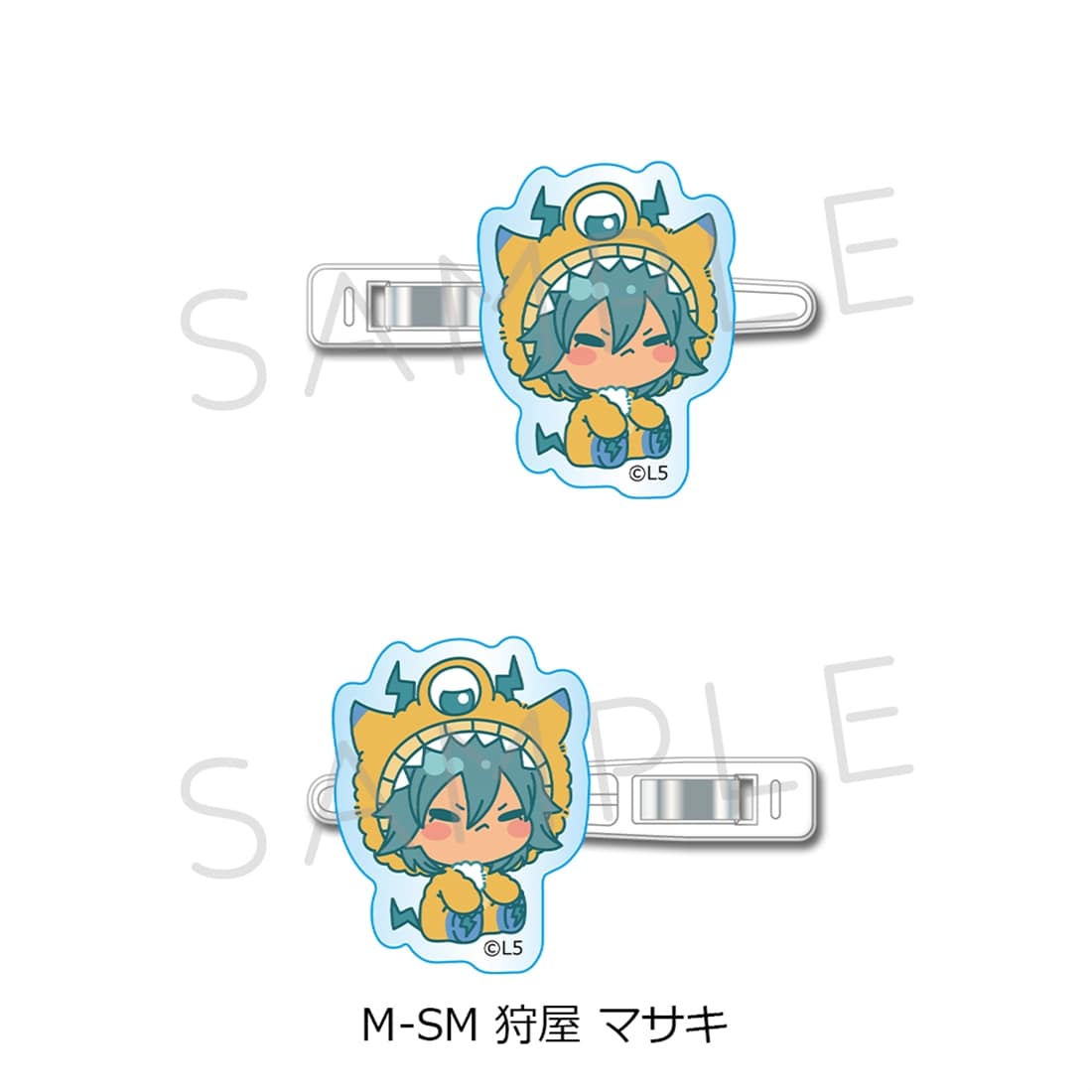 『イナズマイレブン 英雄たちのヴィクトリーロード』前髪クリップ M-SM（狩屋 マサキ） 前髪クリップ M-SM（狩屋 マサキ）